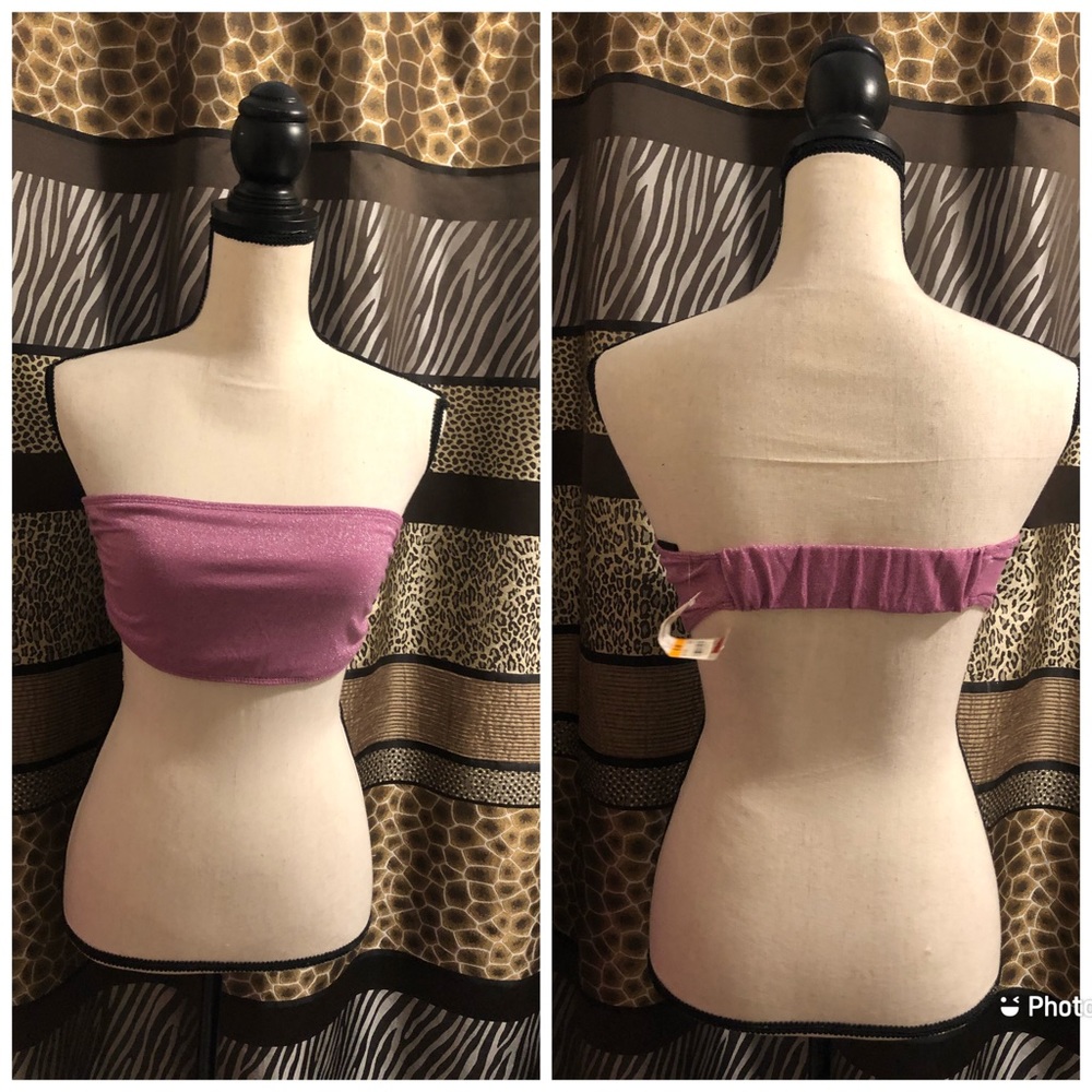 Strapless tube top